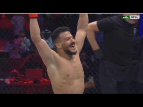 Islam Youssef's Epic Flying Kick KO at PFL MENA 2!
