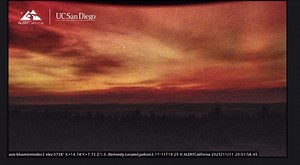 As the northern lights shimmered across California skies on Tuesday night, their gorgeous red and green hues were captured in remotely situated cameras across the state. 🎥: UC San Diego | San Francisco Chronicle