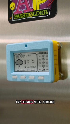 MagTag 2025 edition, SSD1680 chip driver Case with mini magnet feet learn.adafruit.com/magtag-case #3dprinting #adafruit youtu.be/AfG6VXhh5wo | Adafruit Industries