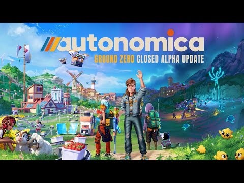 Autonomica Episode 1, Alpha is here! getting the basics!