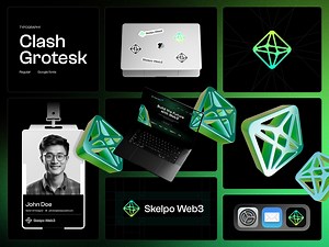 Skelpo Web3 Logo and Branding Design