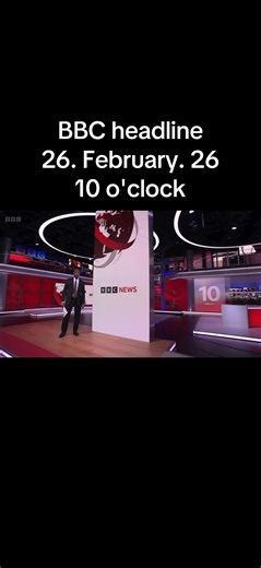BBC News Headline Update for February 26