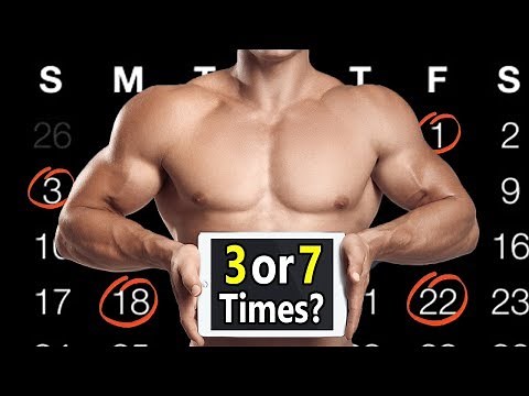 How Many Times a Week Should You Workout (3 or 7) | How often should you lift weights & do cardio?