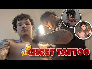 GETTING MY CHEST TATTED AT 19 YEARS OLD 🔥😱 | EXTREMELY PAINFUL