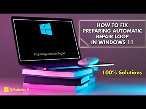 How to Fix Preparing Automatic Repair Loop in Windows 10/11 | Blue Screen Automatic Repair 2025