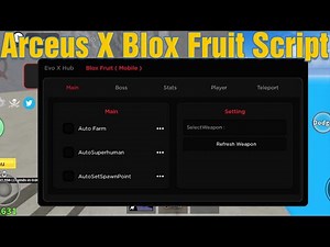Arceus X Blox Fruit Script