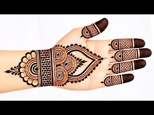 Simple Full hand Mehndi design | Easy Front hand mehandi design | Mehendi ki design | Henna designs