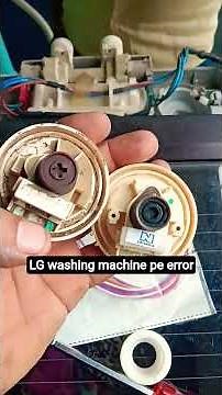 PE Error | LG washing machine easy fix #peerror #LG