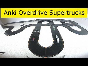Anki Overdrive Supertrucks Race Time: Thermo vs Freewheel vs Nuke vs X-52 Ice