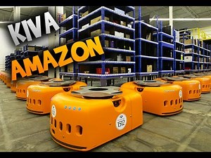 ROBOTS DE AMAZON, KIVA AMAZON, AMAZON ROBOTS EN ESPAÑOL