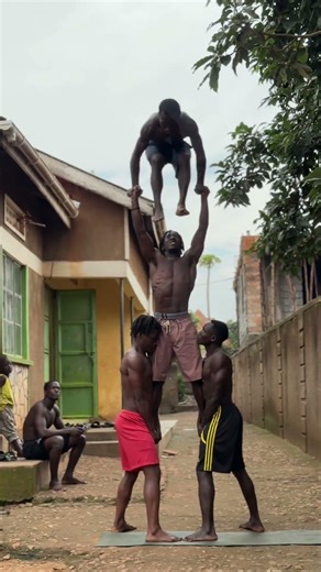 Partner acro control session