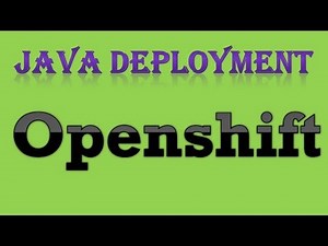 Java Web app hosting on Redhat Openshift - 3