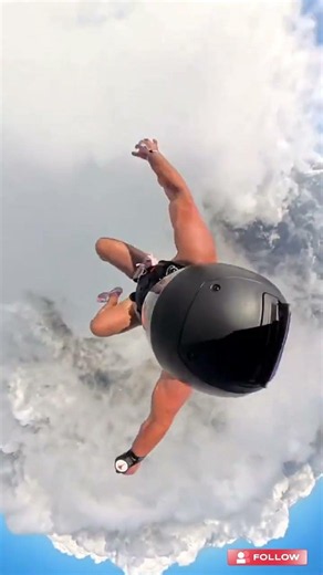 Do you know what happens if you fall through the clouds? 😱☁️ #shorts
