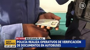 428K views · 7.2K reactions | ❗En pleno operativo de verificación de documentos en autobuses en Tegucigalpa, Policía Nacional encuentra joven con orden de captura por tráfico de drogas. Momento AQUÍ  | Noticiero Hoy Mismo | Facebook