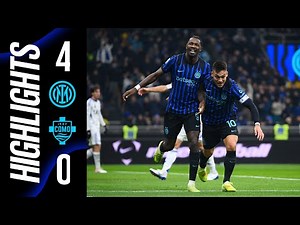 HISTORIC MILESTONES AND A FOUR-GOAL SHOW: WHAT A NIGHT 🖤💙 INTER 4-0 COMO SERIE A 25/26 HIGHLIGHTS 🇬🇧