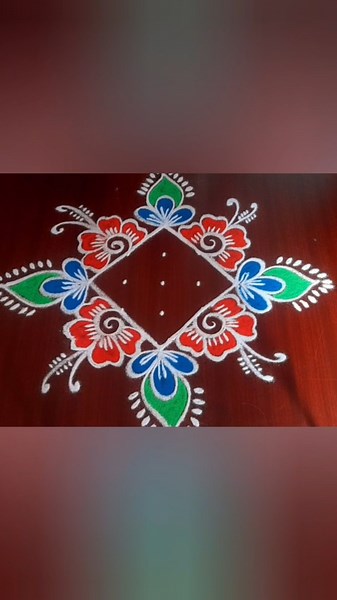 simple daily use rangoli..