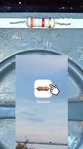 If you don't know the resistor color code, you can use an application to find the resistor value. #resistors #color #code #value #resistance #components #electronic #creative #idea | Andi Distorsing