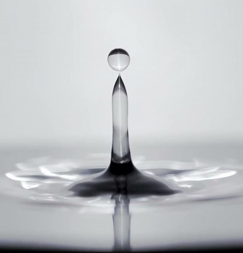 Slow Motion Water Drop