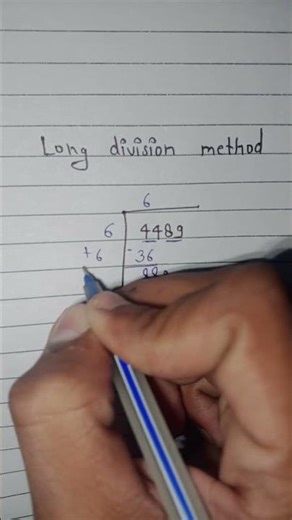 finding square root by long division method #shortvideo #shorts