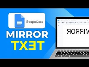 How To Reverse Or Mirror Text On Google Docs Updated Version