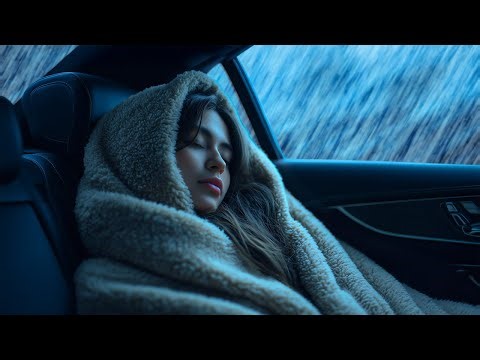 Car Roof Rainstorm Ambience | Heavy Rain Sounds for Deep Sleep, Relax and Cozy Night Calm