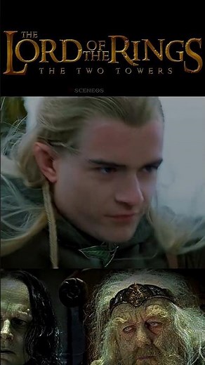 Gandalf's Staff at the Gates of Edoras | The Two Towers | LOTR