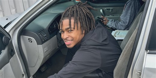 Standout student surprised with car after riding bike to school every day