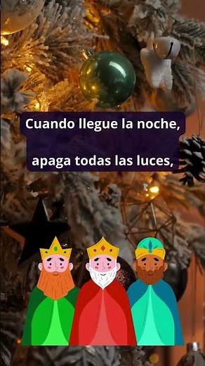 Sound of the Three Wise Men delivering gifts