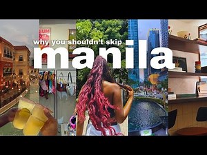 A few days in Manila 🇵🇭 | my honest experience & where to go