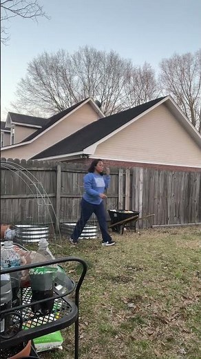 Quick DIY: Installing Ladder Mesh for Garden Support!