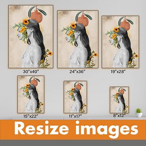 Custom Image Resizing for Wall Art & Print-on-demand (digital Service) - Etsy UK