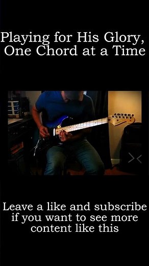 Behold Him Guitar Solo by Paul Baloche// Guitar Tutorial #christianmusic #guitar #worshipguitar