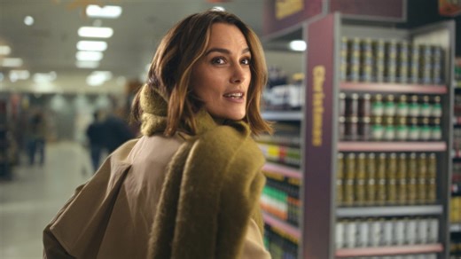 Keira Knightley stars in cringe rom-com for Waitrose Christmas ad
