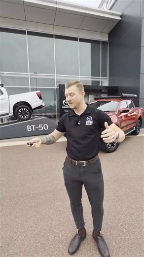 ☀️ Beat the Heat: BT-50 Remote Start is a Game Changer! ❄️ It’s an absolute game-changer for those sweltering Aussie summer days! 🥵 Struan from Rockingham Mazda is back, and he’s showing off a super cool (literally!) feature on the Mazda BT-50: Remote Start! That thought of climbing into a hot, stale oven-on-wheels? Just too much. But Mazda is so clever! How it Works (and Why it's Brilliant): Start it: Use your key fob from a distance to fire up the engine. Cool it: The air conditioning kicks i