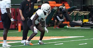 VIDEO: Linebacker drills in fall camp