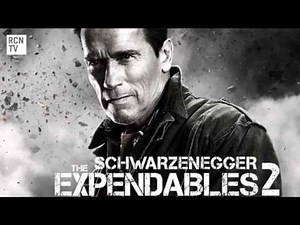The Expendables 2 Schwarzenegger & Stallone Interview - Classic One Liners