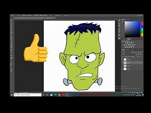 how to draw frankenstein ( Halloween Character ) - Easy Draw Tutorial