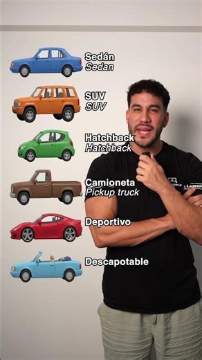 The types of cars in English that you should know!