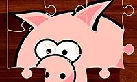 Rompecabezas: animales de granja - Un juego gratis para chicas en JuegosdeChicas.com