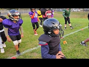 GO-PRO POV | We WON Our First 4th Grade Football Game
