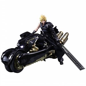 Final Fantasy VII Advent Children Play Arts Kai: Cloud Strife & Fenrir