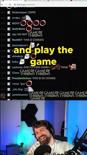 Train roasts a 12 year old in Rust in the middle of a Discord call