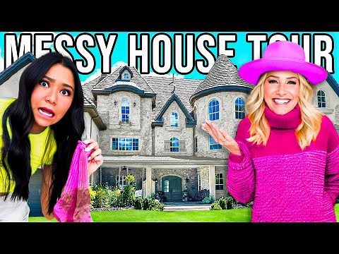 Unbelievable MESS! Our MEGA-FAMiLY CASTLE HOUSE TOUR!!