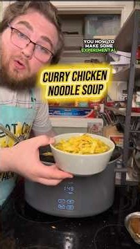 *Easy Curry Chicken and Noodle Soup Recipe | Flavorful Comfort Food in One Pot*
