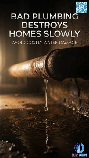 Bad Plumbing Destroys Homes Slowly | Avoid Costly Water Damage #plumbing #safehome #plumbingtips
