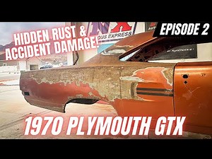 1970 Plymouth GTX - 440 4 Speed Super Track Pack - Episode 2 - Door Jamb & Quarter Panel Replacement