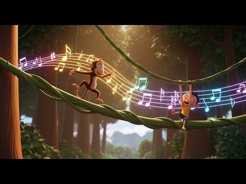 The Monkey Who Made Music | Best Nursery Rhymes and Kids Songs Collection