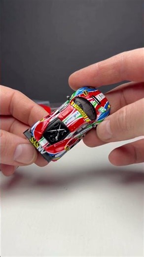 Two Ferrari Icons. Ferrari F40 vs 488 GTE from Tarmac Works 1:64 scale