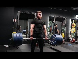 HEAVY DEADLIFTS AND 60KG HAMMER CURLS
