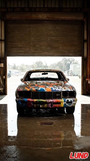 new car made from a broken car 🚗🔥#restoration #carrestoration #bick